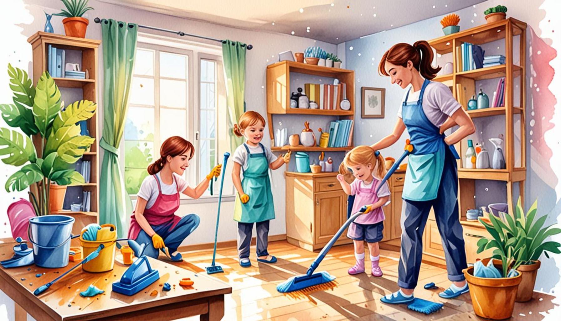 Efficient Cleaning Strategies for Busy Families: Optimizing Time and Effort