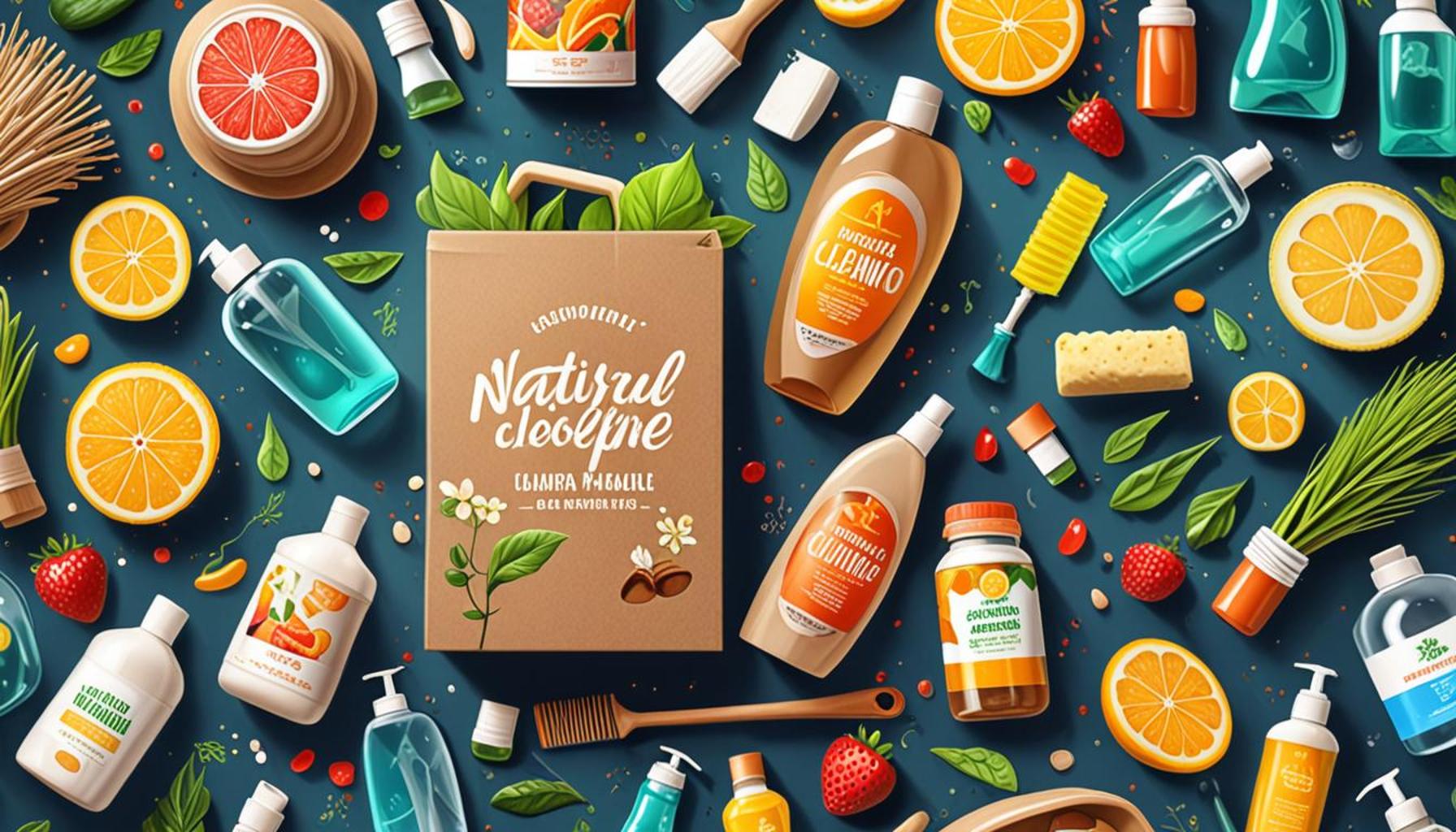 Natural and Homemade Products for Efficient and Sustainable Cleaning