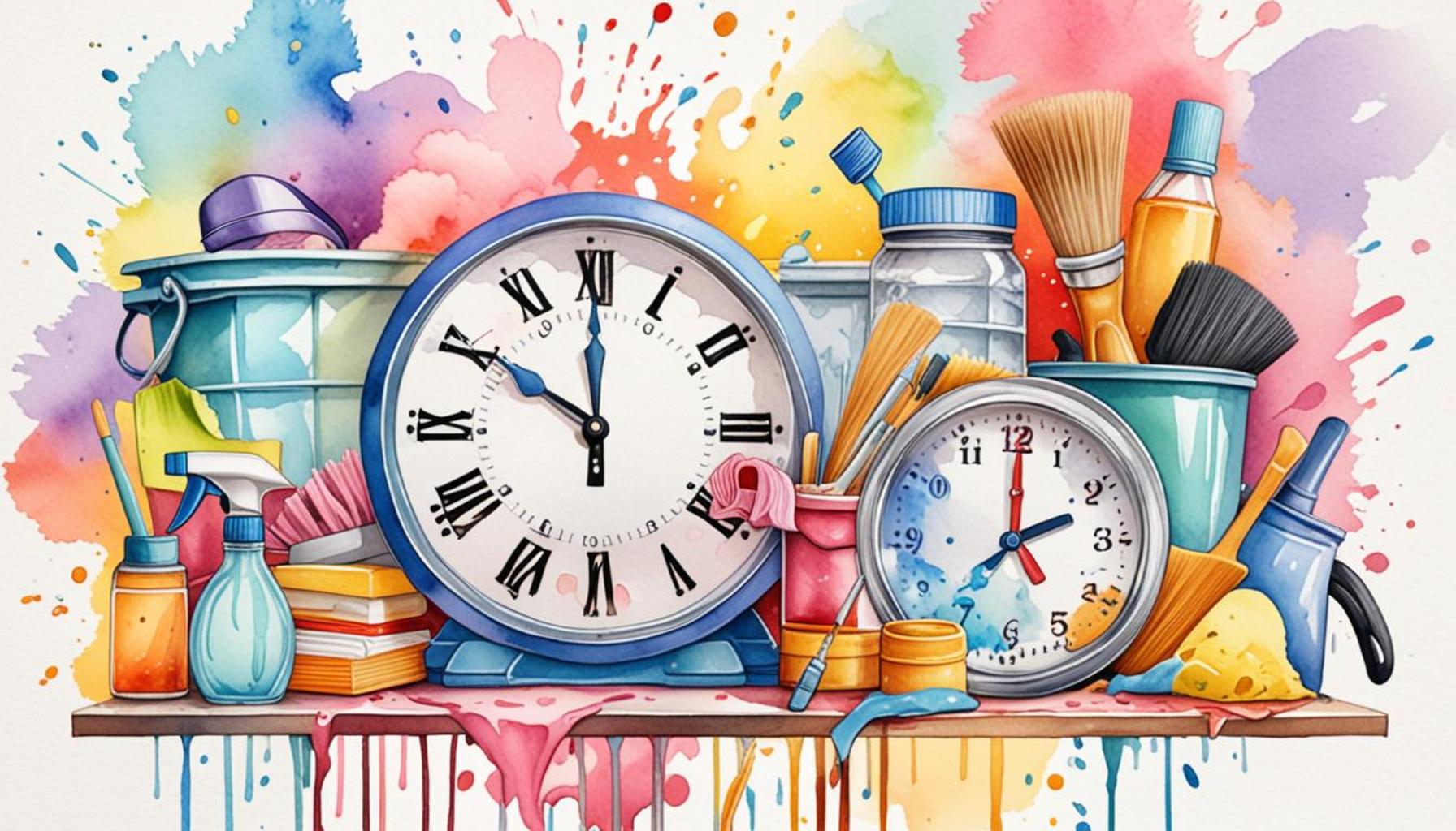 How to create an efficient cleaning schedule to optimize time at home