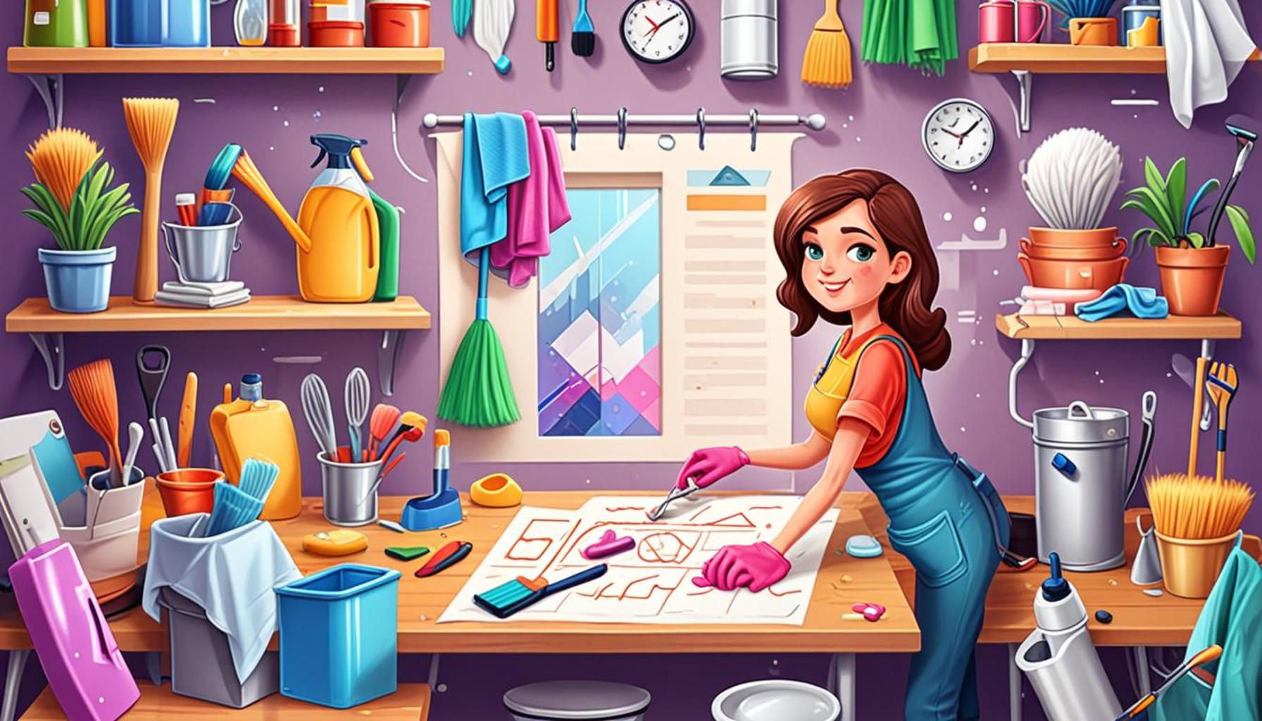 How to Create an Efficient Home Cleaning and Maintenance Schedule